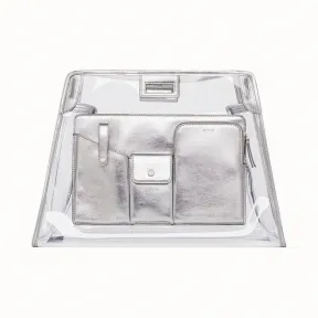 芬迪/Fendi 透明PVC Peekaboo包套 7AR718AAJ0F0MK5