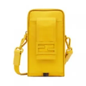 芬迪/Fendi 黄色手机包_黄色尼龙手机包-FENDI芬迪中国官网 7AS056AG0PF03PF-8056867925682