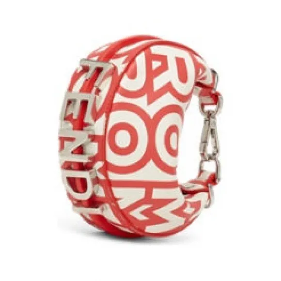 芬迪/Fendi Nano Fendigraphy-双色皮革手腕包-女士迷你包 7AS089AMWVF1K35 8056582771076