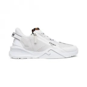 芬迪/Fendi 白色麂皮低帮鞋-男士鞋履-FENDI芬迪中国官网 7E1479AHGZF1FHI-8056867734895