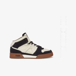 芬迪/Fendi Fendi Match-男士黑色皮革高帮鞋-男士运动鞋 7E1569AHH2F1FZB 8056582097473