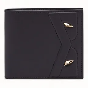 芬迪/Fendi 钱包_黑色皮质双折钱包 7M0169 A5F 3F0KUR