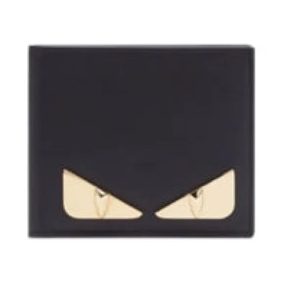 芬迪/Fendi 双折皮夹_黑色皮质双折钱包-FENDI芬迪官网 7M0169SQPF0KUR-8057941933302