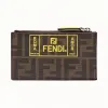 芬迪/Fendi 零钱包_棕色布料零钱包 7M0227 A7S BF17HW