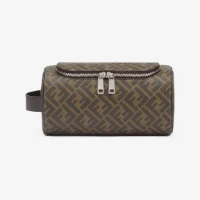 芬迪/Fendi 化妆包-棕色布料化妆包-男士高科技与生活配件 7N0121ALE7F19KW 8054321787203