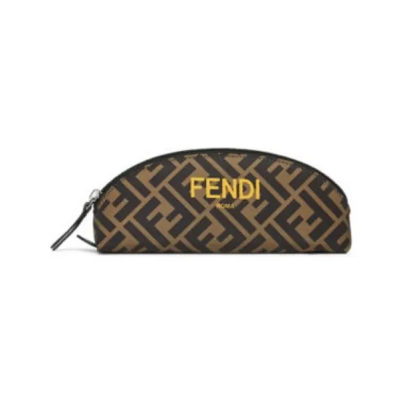 芬迪/Fendi 笔套 - 尼龙笔筒，全幅饰有FF字样 7N0127AKP7F14TW