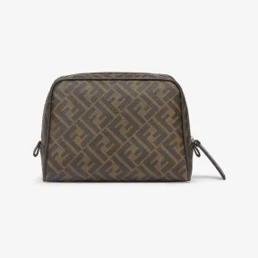 芬迪/Fendi 化妆包-棕色布料化妆包-男士高科技与生活配件 7N0131ALE7F19KW 8054321785483