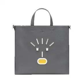 芬迪/Fendi 男士深灰色托特包 7VA390 9QK F0JGZ