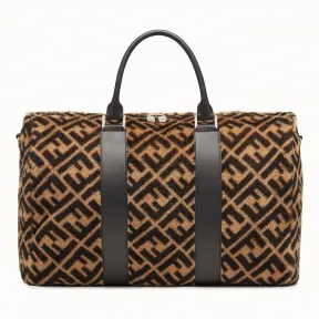 芬迪/Fendi 行李袋_拼色羊皮旅行包 7VA430 A4C NF0NG3