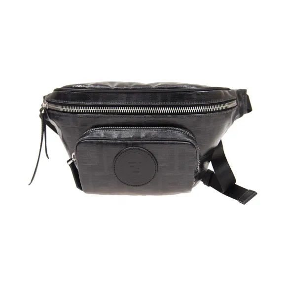 芬迪/Fendi  黑色 PVC  手提包 7VA446A5K4F0GXN