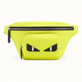 芬迪/Fendi 腰包_黄色意大利罗马诺皮革腰包 7VA446 A7T JF044V