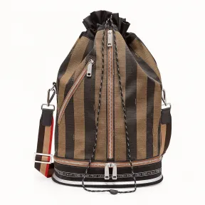 芬迪/Fendi MON TRESOR_拼色布料旅行包 7VA451 A6K 5F164Q