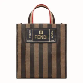 芬迪/Fendi Tote系列_黑色帆布手袋 7VA454 A6H YF164H