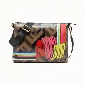 芬迪/Fendi 信差包_ Roma Amor帆布手袋 7VA470 A98 GF174H