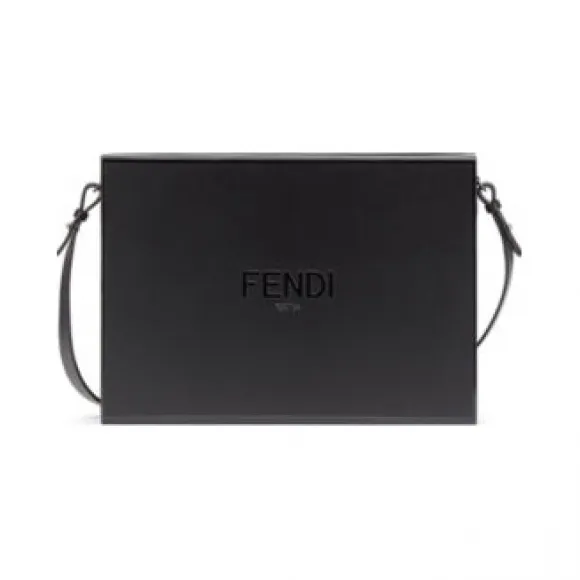 芬迪/Fendi 黑色皮革手袋 7VA523-AFB3-F1Z35