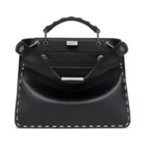 芬迪/Fendi Peek-A-Boo Icy You 小号黑色皮包 7VA530AHMQF0XB8 8056867622857