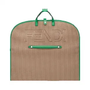 芬迪/Fendi 男士翠绿色GARMENT BAG棉服装袋 7VV130 OXW F08SD