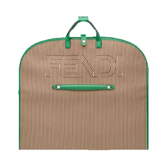 芬迪/Fendi 男士翠绿色GARMENT BAG棉服装袋 7VV130 OXW F08SD