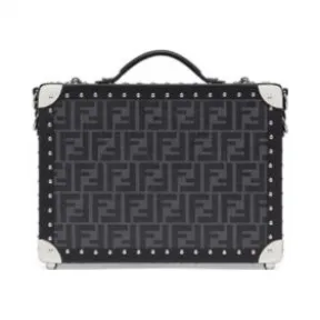 芬迪/Fendi 小号硬质行李箱黑色布料手提箱-男士手袋-FENDI芬迪中国官网 7VV134A8V3F0GXN-8054321065264