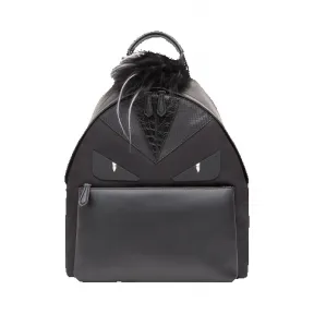 芬迪/Fendi 男士黑色背包尼龙包袋 7VZ012 9YY F01FT