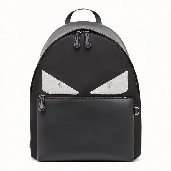 芬迪/Fendi 背包_黑色尼龙背包 7VZ042 A3Q PF0V8W