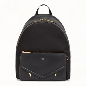 芬迪/Fendi 背包_尼龙和黑色皮质背包 7VZ042 A5E VF0KUR