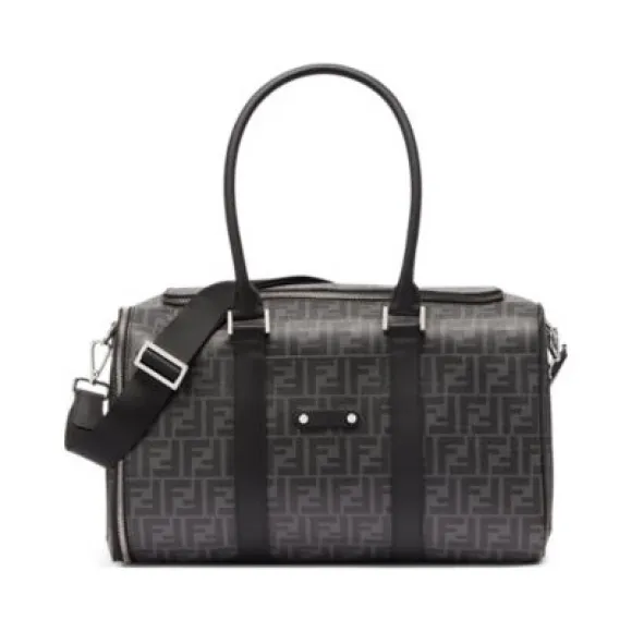 芬迪/Fendi 宠物袋黑色_黑色布料运狗箱-FENDI芬迪中国官网 8AC010A8V3F0GXN-8056867933373