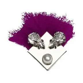 芬迪/Fendi CRYSTAL BUGS 胸针-时尚配饰 8AG427 41V F035Y