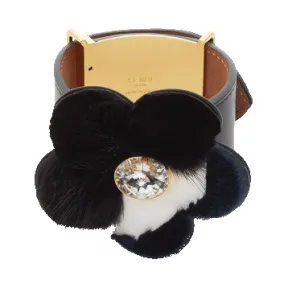 芬迪/Fendi 黑色女士BANGLE腕带 8AG636 8BB F04RK