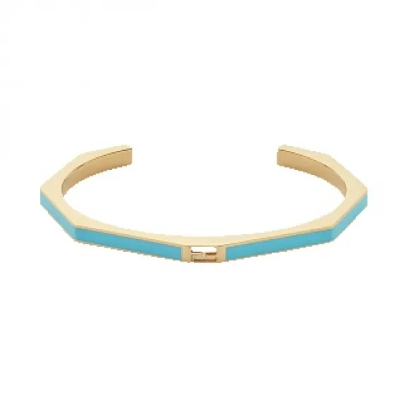 芬迪/Fendi 女士金色Baguette手环金属时尚配饰 8AG711 B09 F09ZT