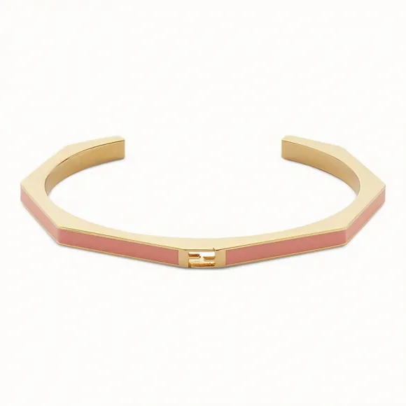 芬迪/Fendi BAGUETTE手镯_抛光粉红色Baguette手环 8AG711 B09 F0ZTW