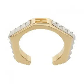 芬迪/Fendi 女士浅金色Baguette戒指金属时尚配饰 8AG712 8E0 F0F0N