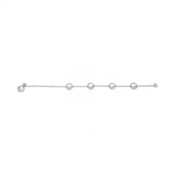 芬迪/Fendi 银色手链-F IS FENDI手链系列-FENDI芬迪官网 8AG7366DMF0GGH-8059974800941