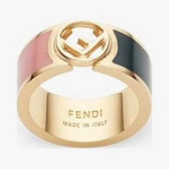 芬迪/Fendi F IS 戒指_拼色戒指 8AG796 B09 F13YZ