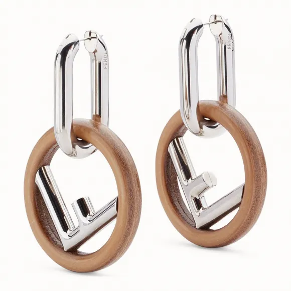 芬迪/Fendi F IS  耳环_原色耳环 8AG802 WGX F0QUR