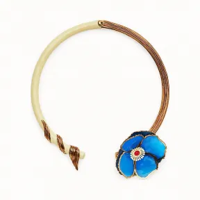 芬迪/Fendi FLOWERS项圈_拼色项链 8AG824 A6V JF17B3