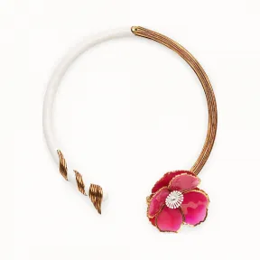 芬迪/Fendi FLOWERS项圈_拼色项链 8AG824 A6V KF17B5