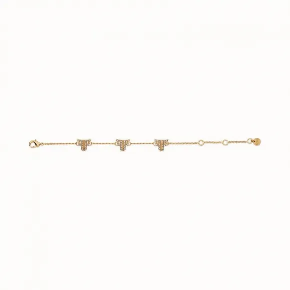 芬迪/Fendi 金色手链 8AG9046GXF161W