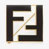 芬迪/Fendi 黑色金属胸针 8AG976TL9F0RNG