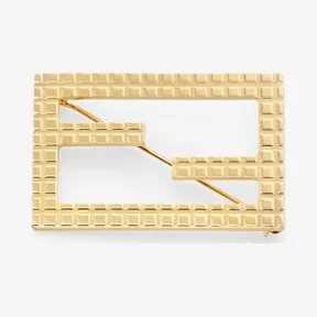 芬迪/Fendi 金色胸针 8AH041MK7F0CFK