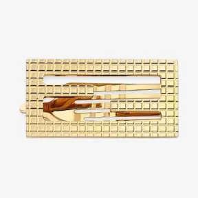 芬迪/Fendi 金色发夹 8AH068MK7F0CFK