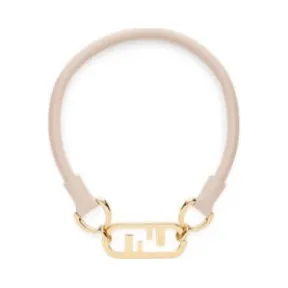 芬迪/Fendi 粉红色皮革项圈-O’LOCK项圈系列-FENDI芬迪中国官网 8AH330AH9WF1FMN-8056867487562