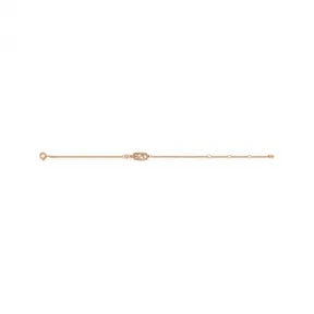 芬迪/Fendi O’Lock手链 玫瑰金饰面 粉红色 8AH428A44GF1M67