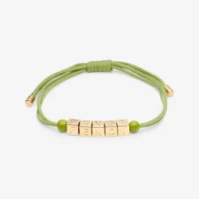 芬迪/Fendi Fendigraphy手链-嫩芽绿手链-女士手链 8AH774ALWWF1JCP 8056582349909
