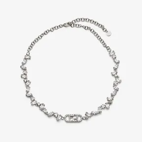 芬迪/Fendi O’Lock项圈-银色项圈-女士项链 8AH839AHTWF035M 8056582565705