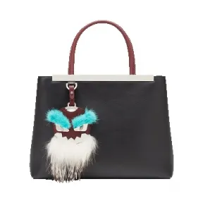 芬迪/Fendi 黑色2JOURS女士手提包 8BH253 84E F03ME