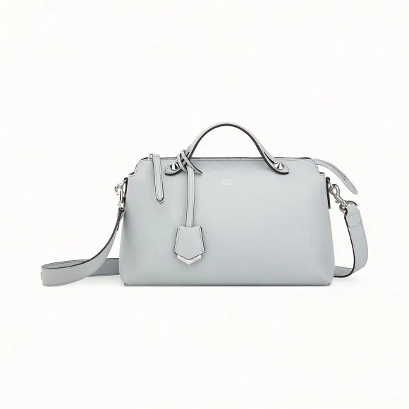 芬迪/Fendi 女士 灰色皮革波士顿手提包 8BL1241D5F07ML