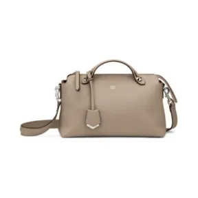 芬迪/Fendi BY THE WAY REGULAR_米色皮革小号波士顿包 8BL124 1D5 F0NJ3