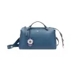 芬迪/Fendi 小号蓝色BY THE WAY柔软小牛皮波士顿手提包  8BL124 80M F03HE