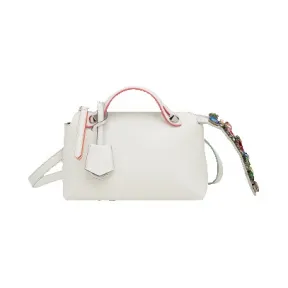 芬迪/Fendi MINI BY THE WAY白色软皮手提包 8BL135 67G F0U2V